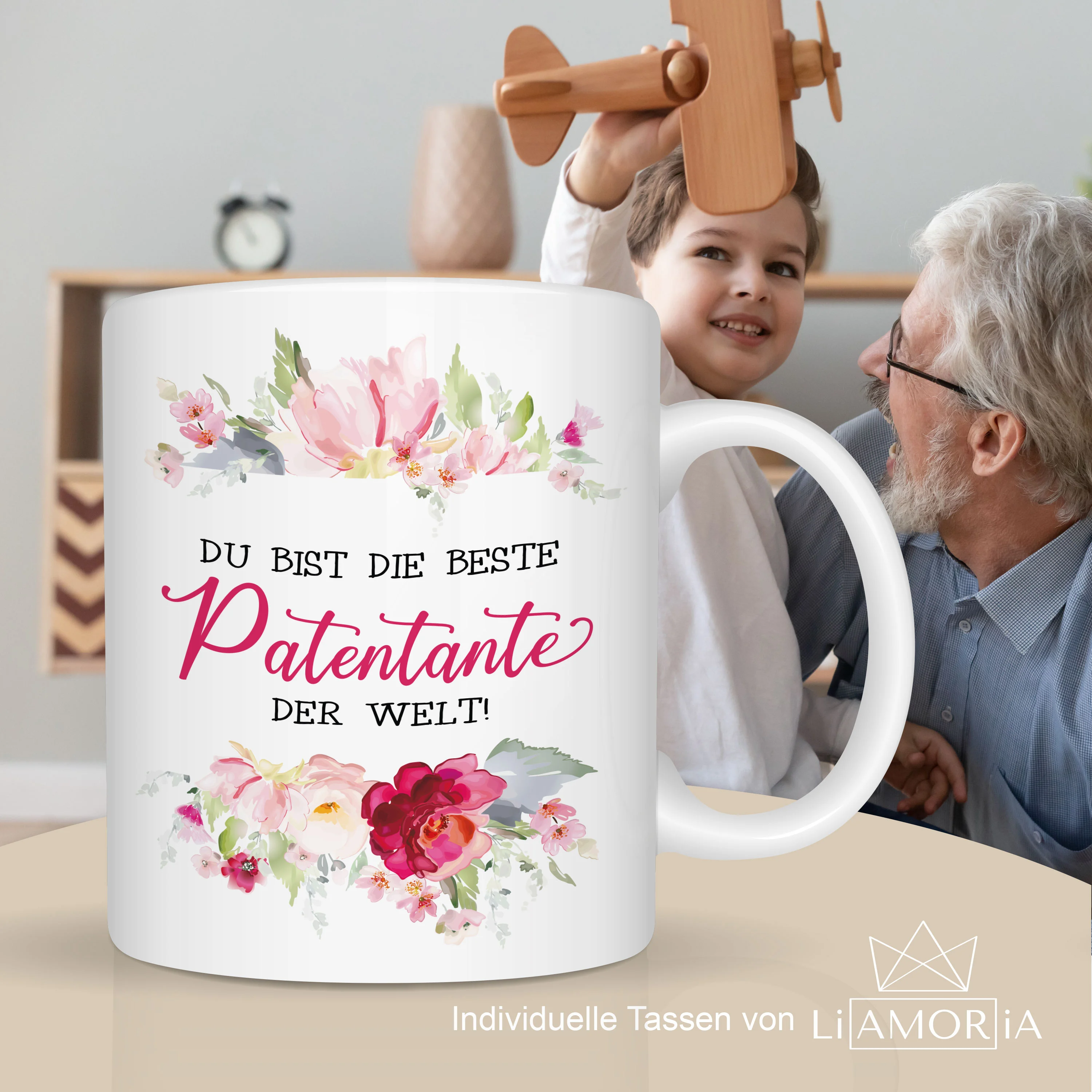 Geschenk für die beste Patentante Tasse