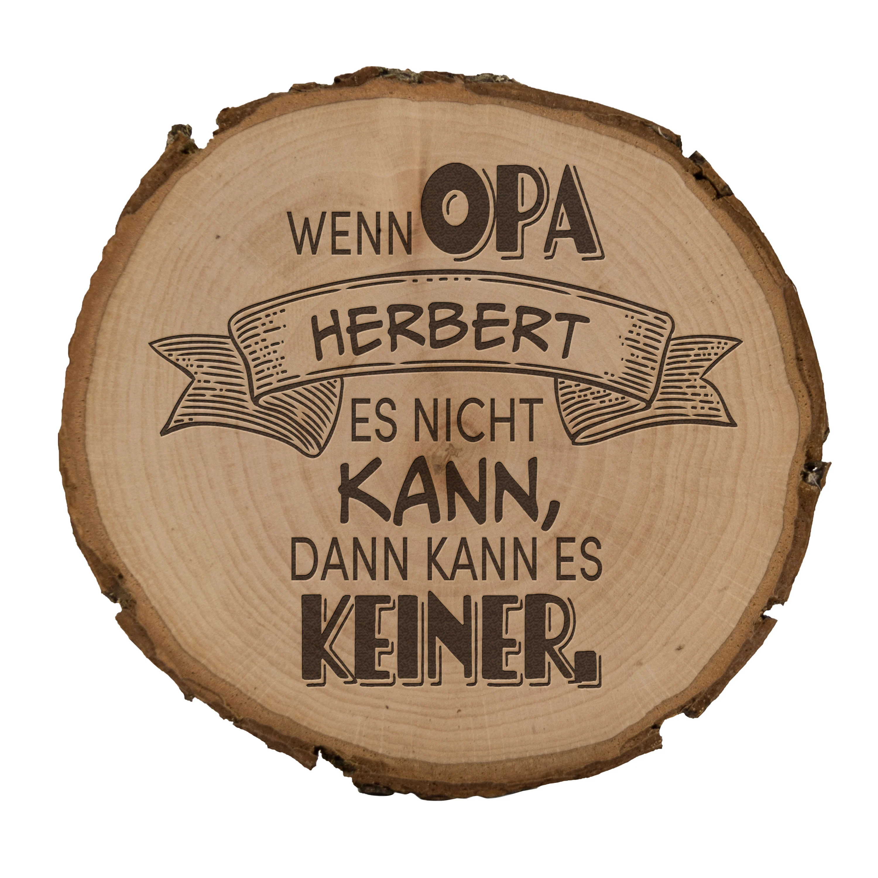 Baumscheibe Opa