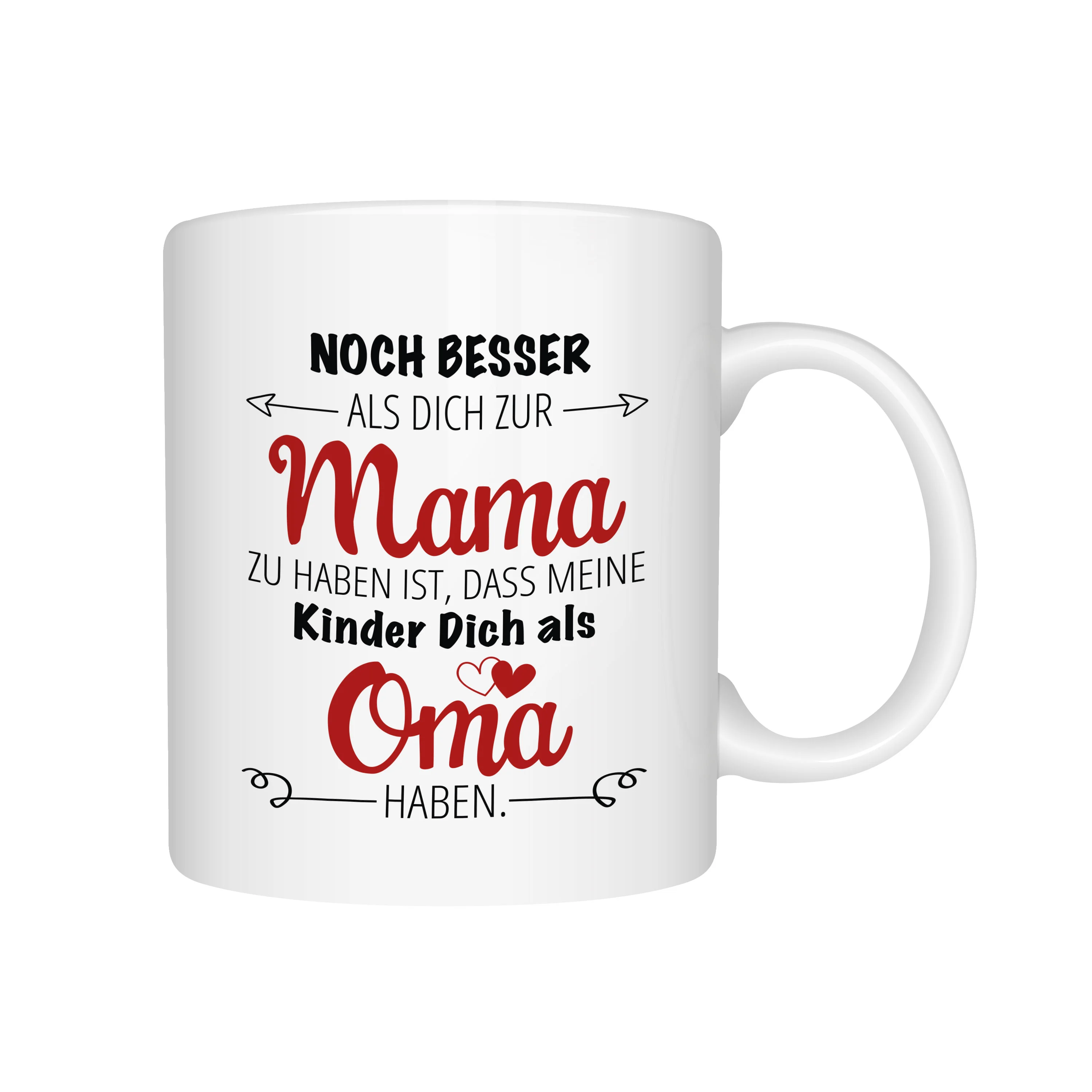 Geschenkidee für Oma Tasse - Personalisierbar