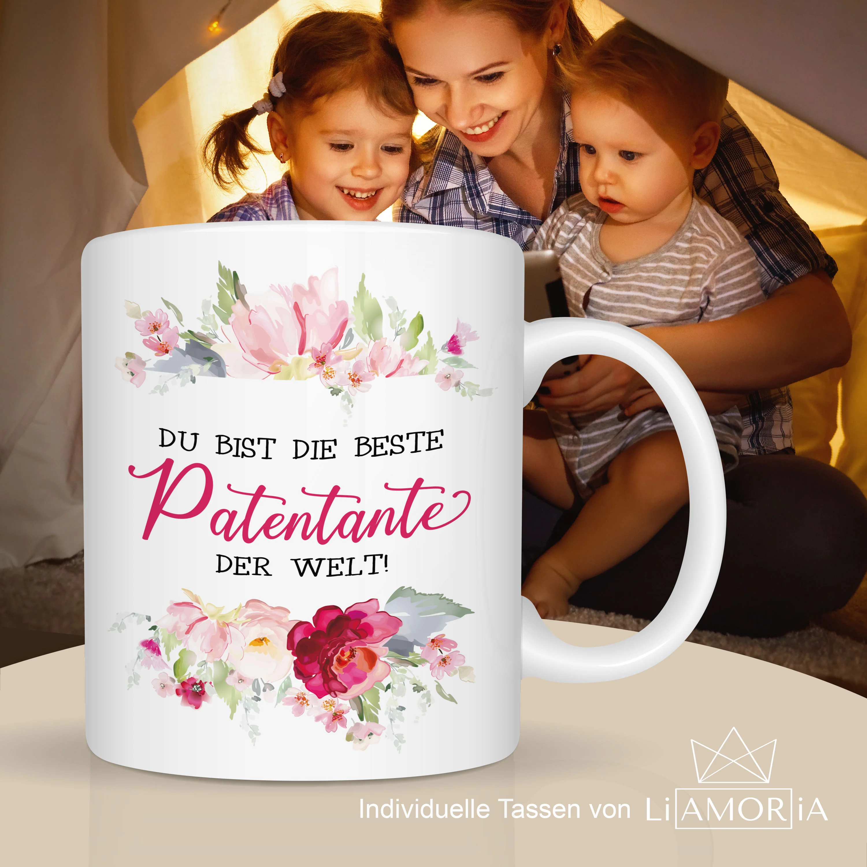 Geschenk für die beste Patentante Tasse