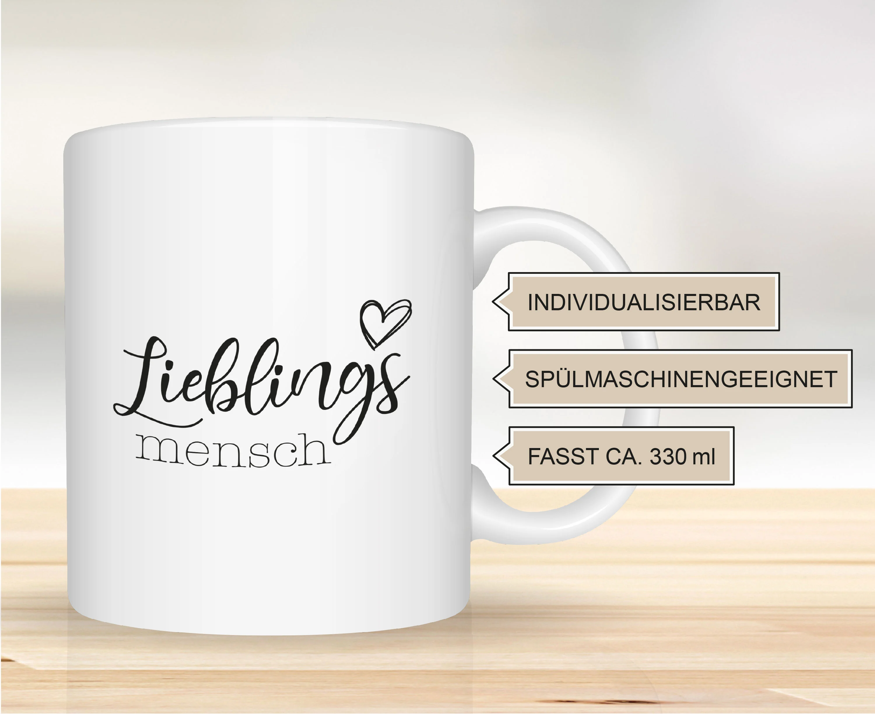 Tasse Lieblingsmensch