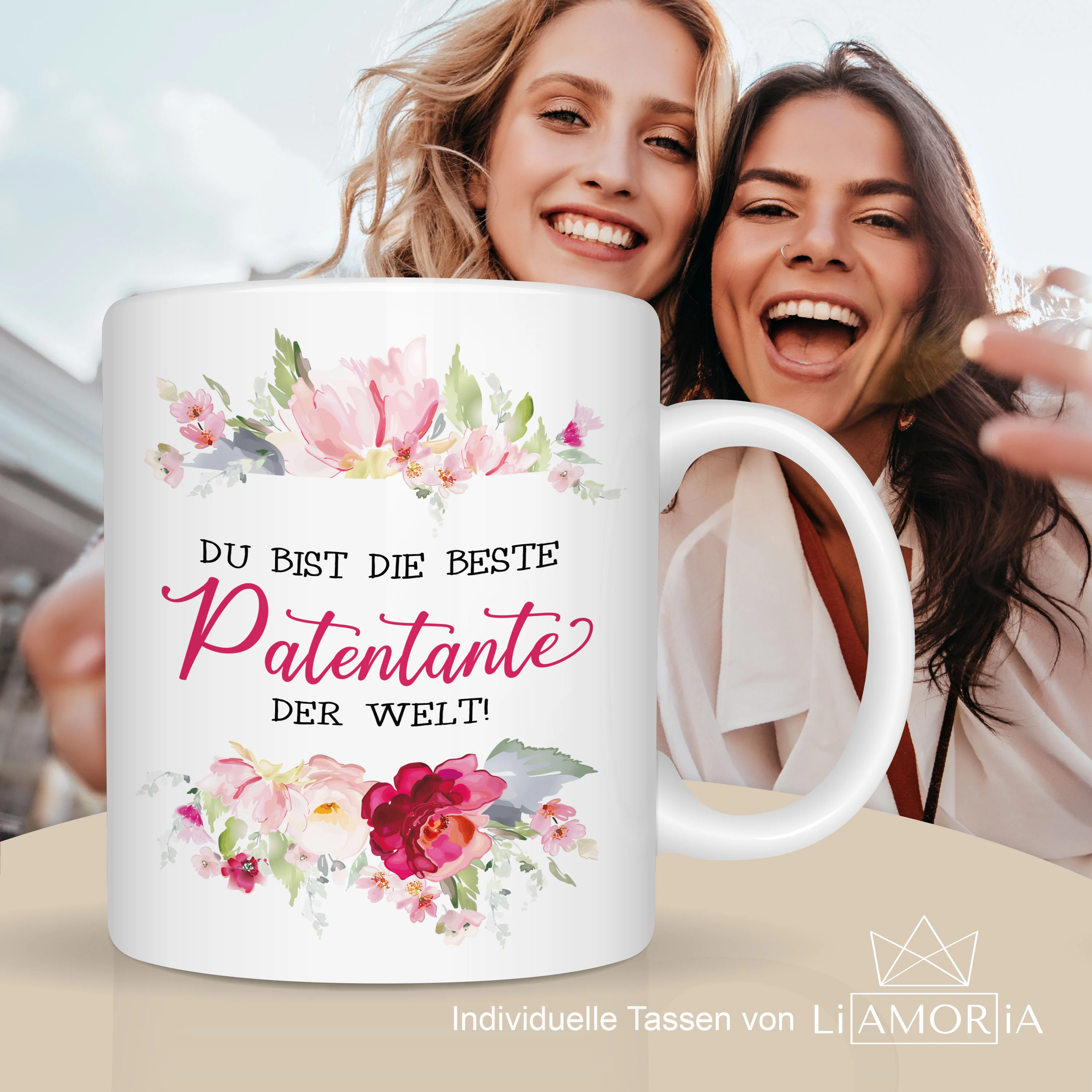 Geschenk für die beste Patentante Tasse