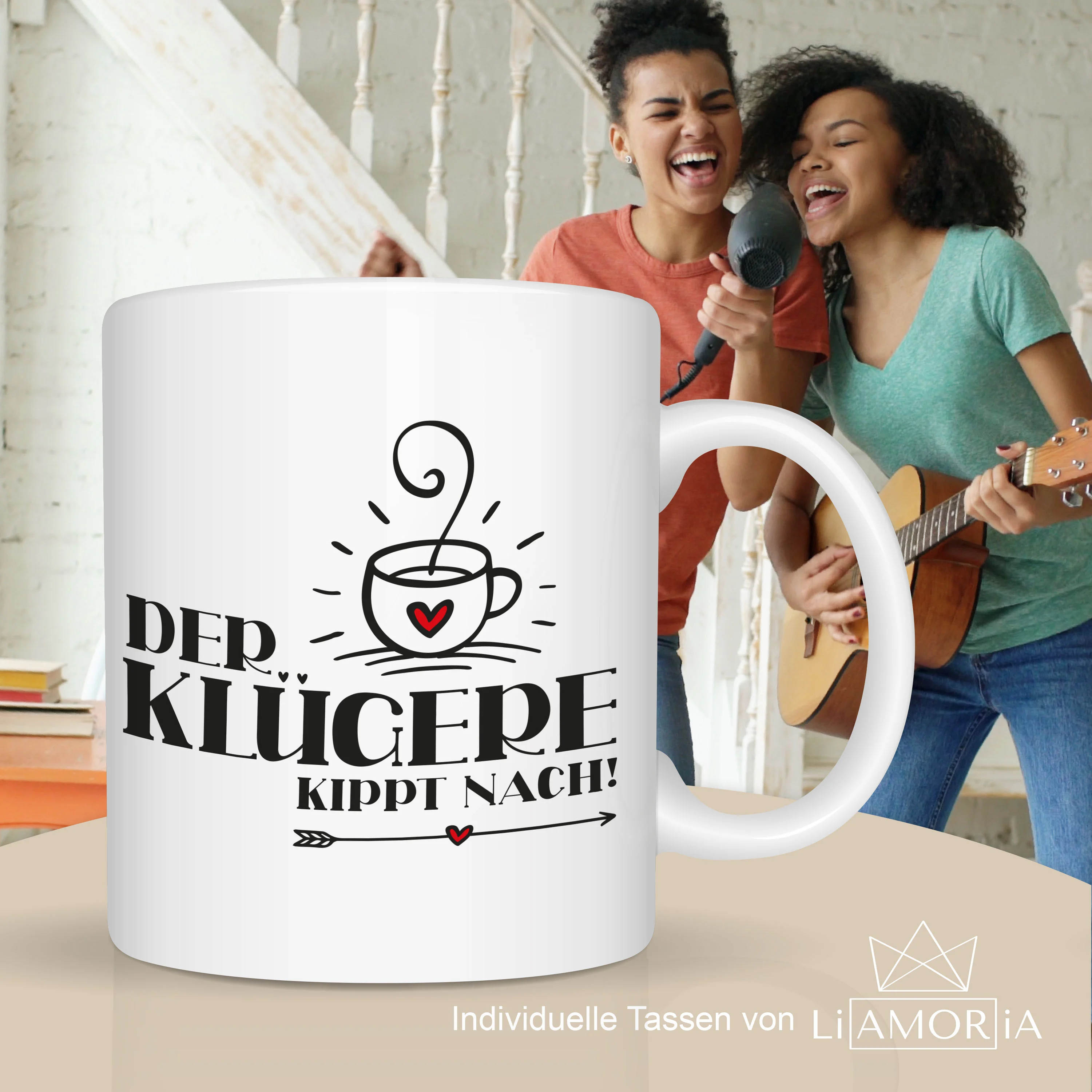 Kaffeetasse der Klügere