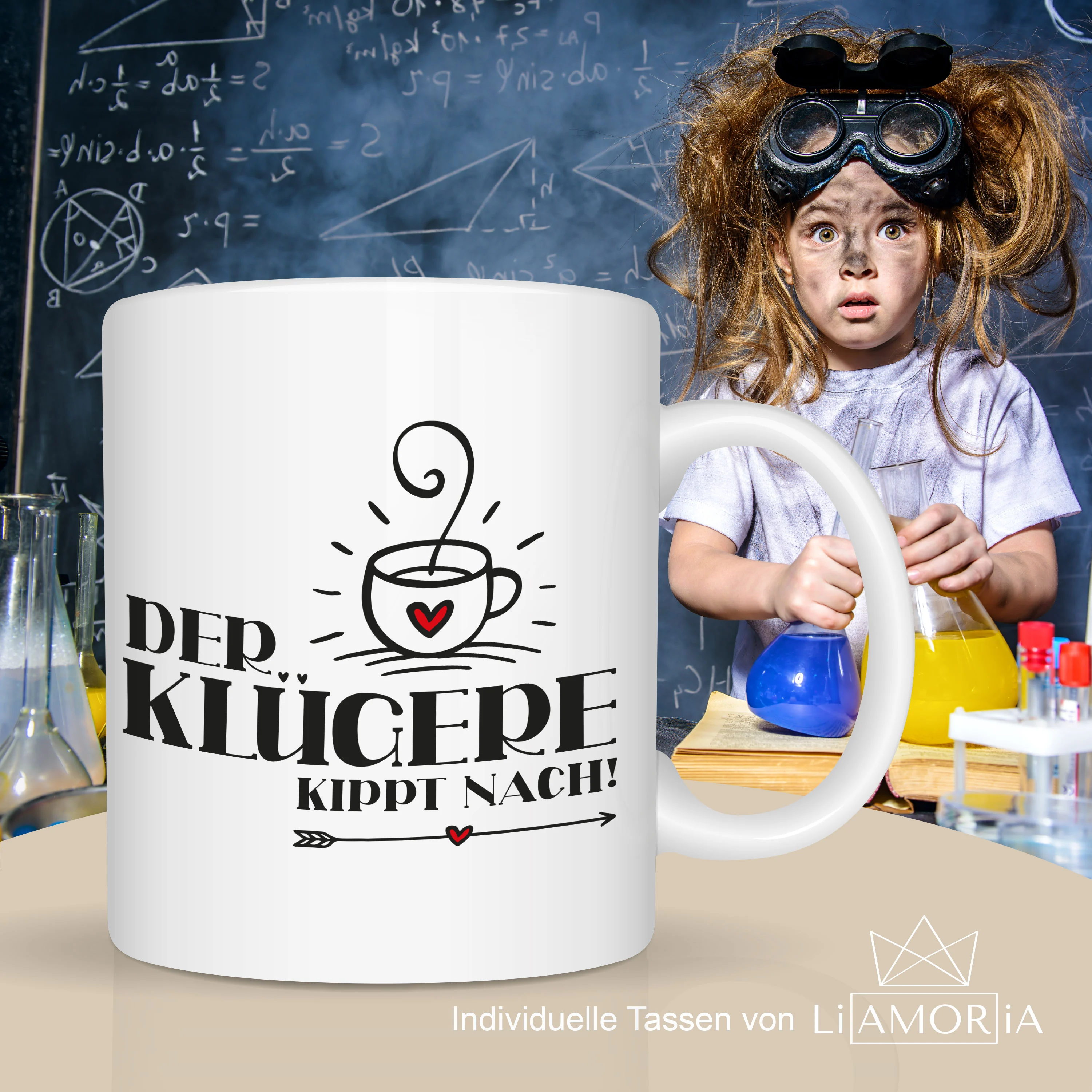 Kaffeetasse der Klügere