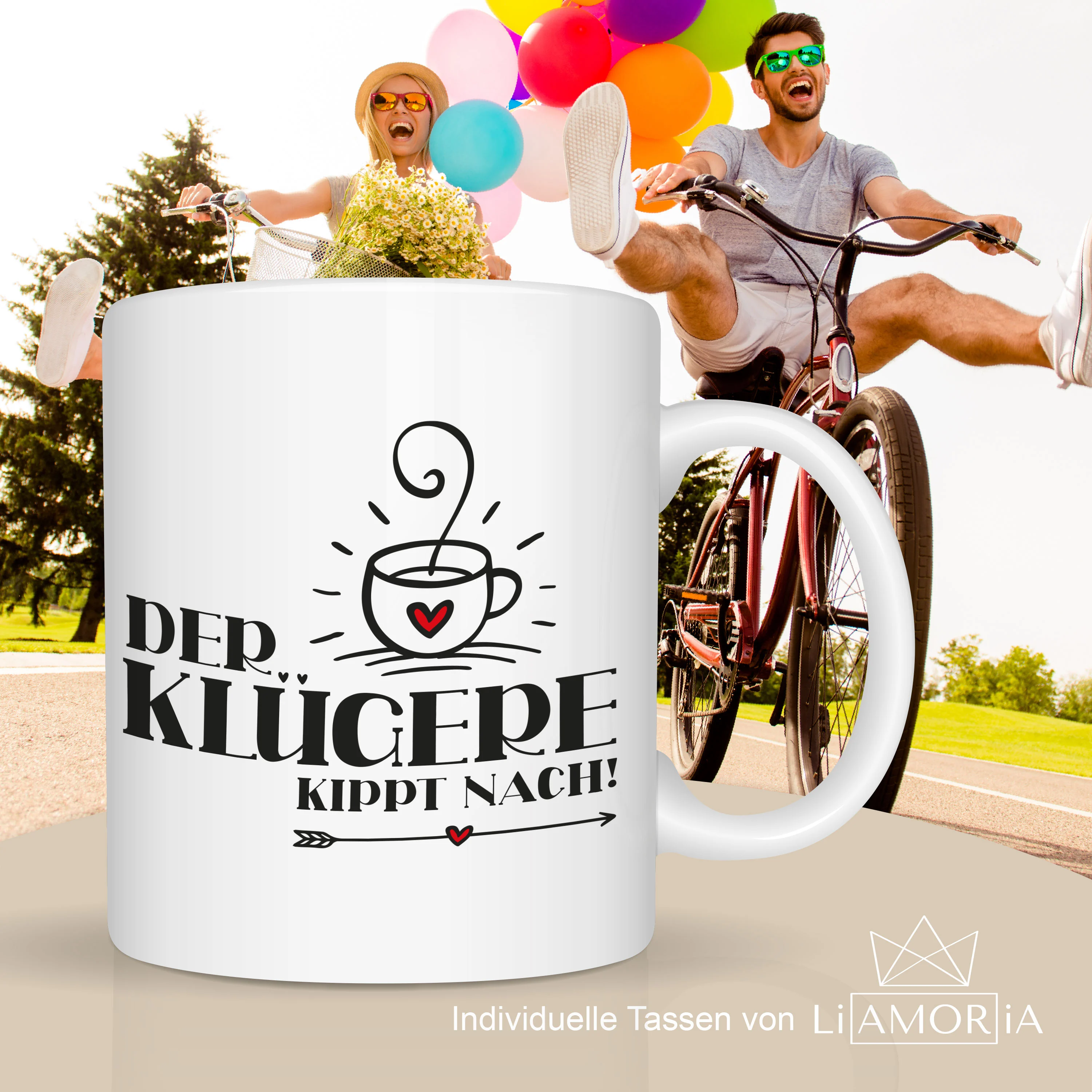 Kaffeetasse der Klügere